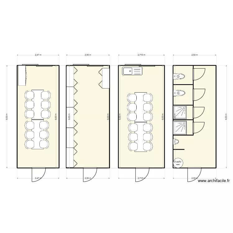 RICHARD COSTRUCTION . Plan de 