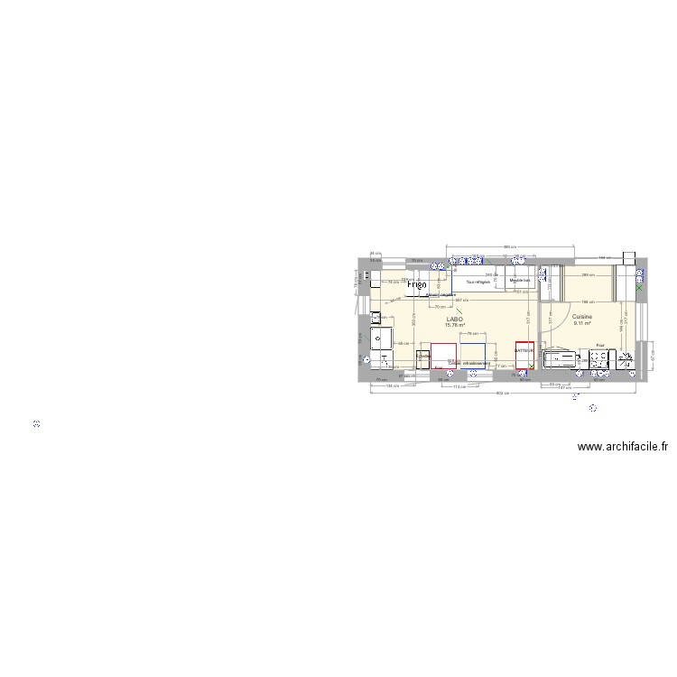 Atelier pâtisserie 10. Plan de 0 pièce et 0 m2