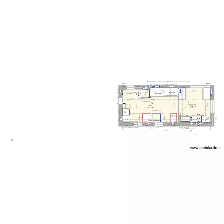 Atelier p&acirc;tisserie 10. Plan de 
