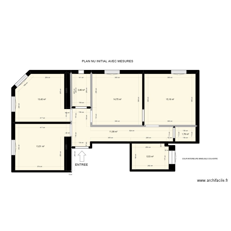 CABINET 2. Plan de 0 pièce et 0 m2