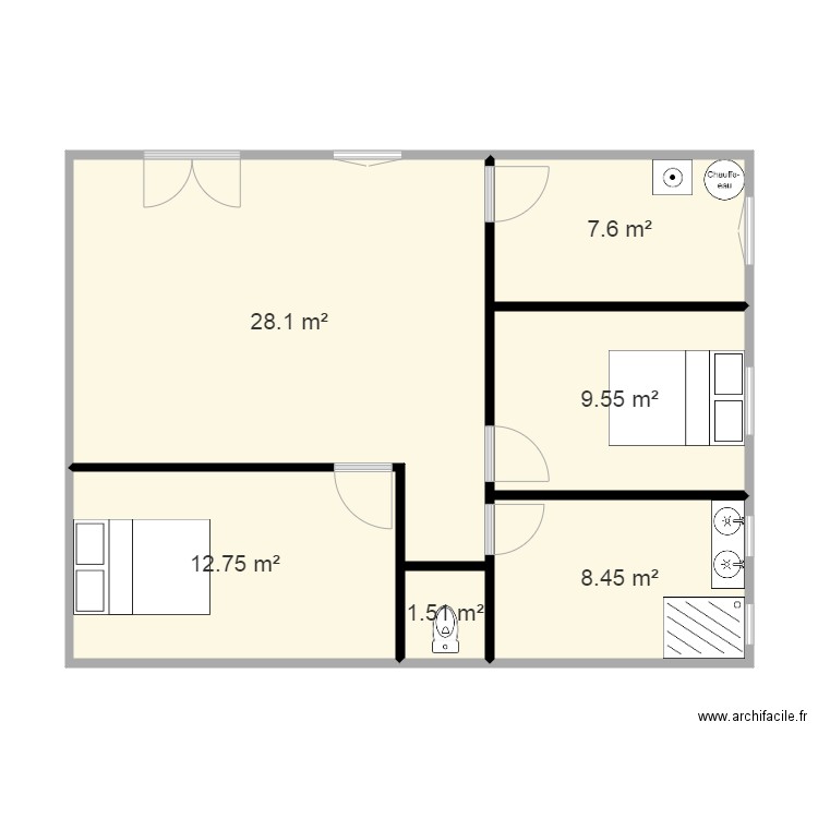 MAISON CIVRAIS. Plan de 0 pièce et 0 m2