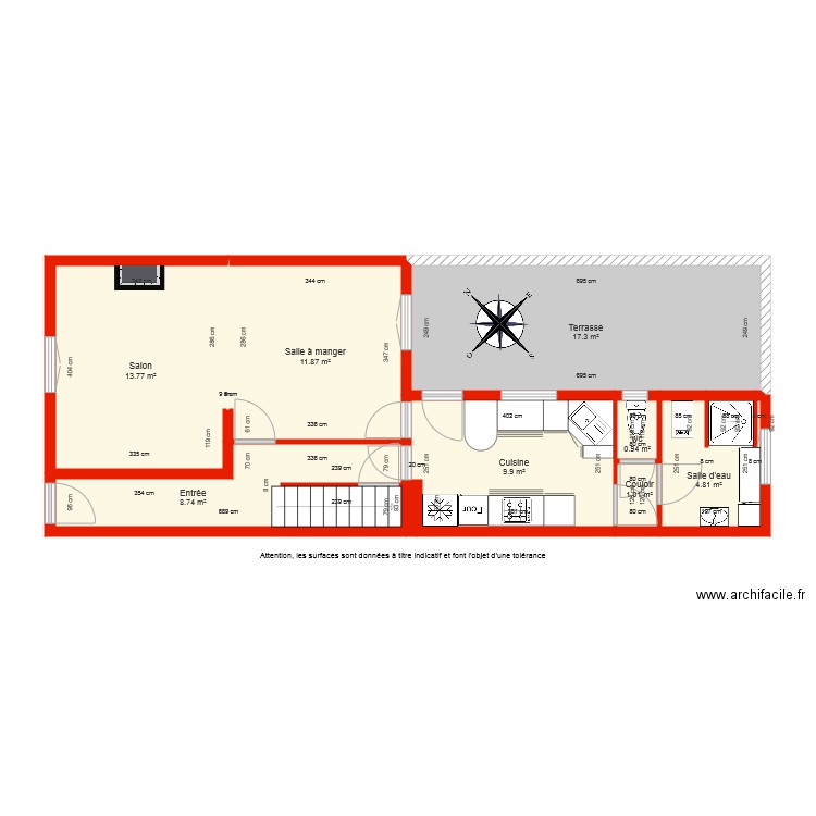 BI 4116 coté. Plan de 0 pièce et 0 m2