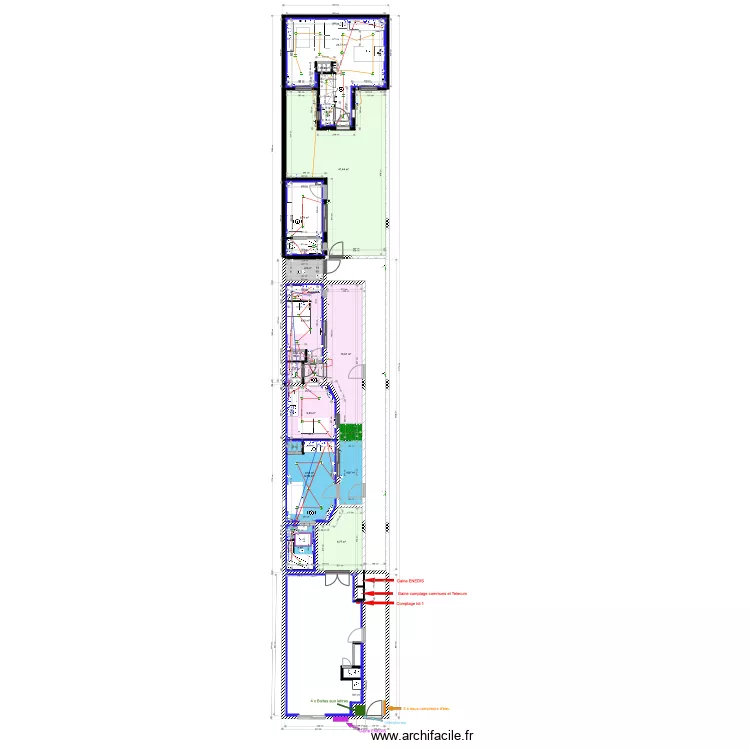FIEUX construction final. Plan de 