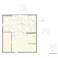 Grange mariage plan 1    125pers