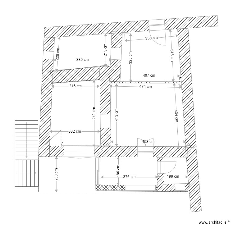 implantation RdC. Plan de 0 pièce et 0 m2