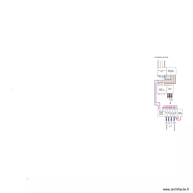 tableau atelier. Plan de 