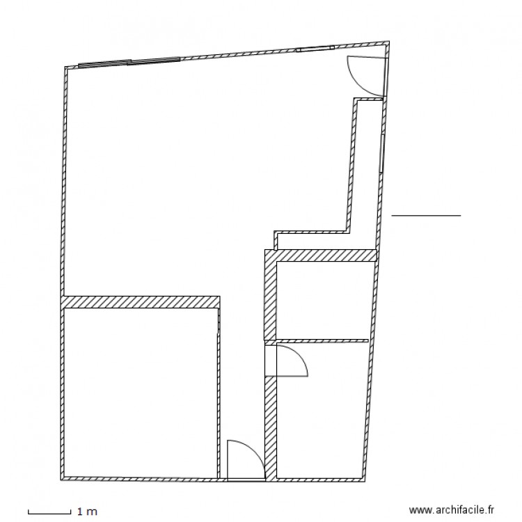 Rdc reel. Plan de 0 pièce et 0 m2