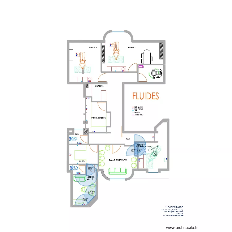 JLB DENTAIRE. Plan de JLB DENTAIRE. Plan de
