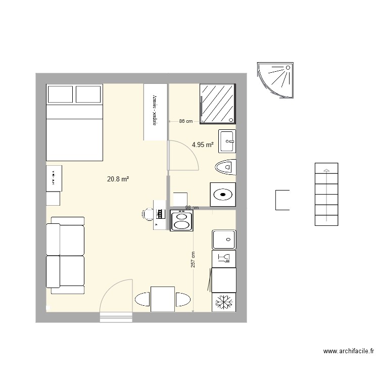 estudio6. Plan de 0 pièce et 0 m2