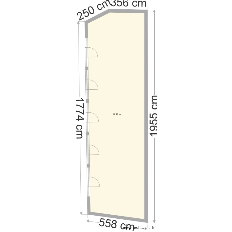 comptamporain. Plan de 0 pièce et 0 m2