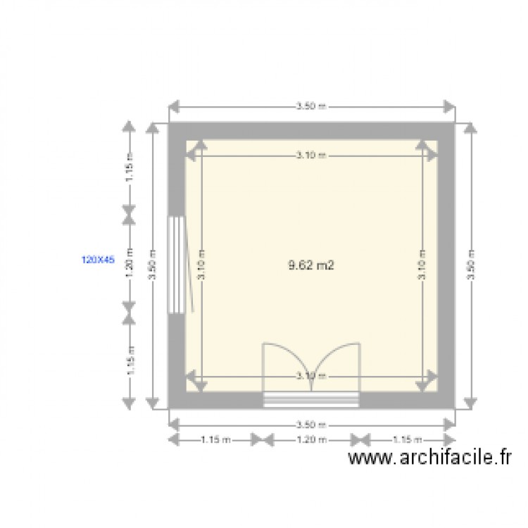 JACKY. Plan de 0 pièce et 0 m2