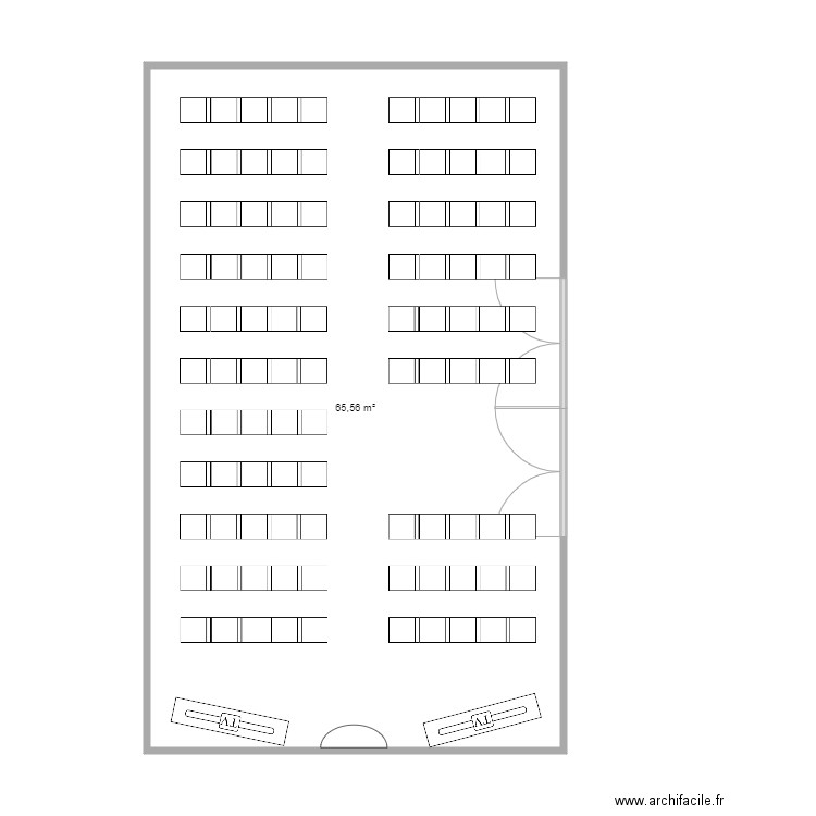 veranda camondo ikea. Plan de 1 pièce et 66 m2