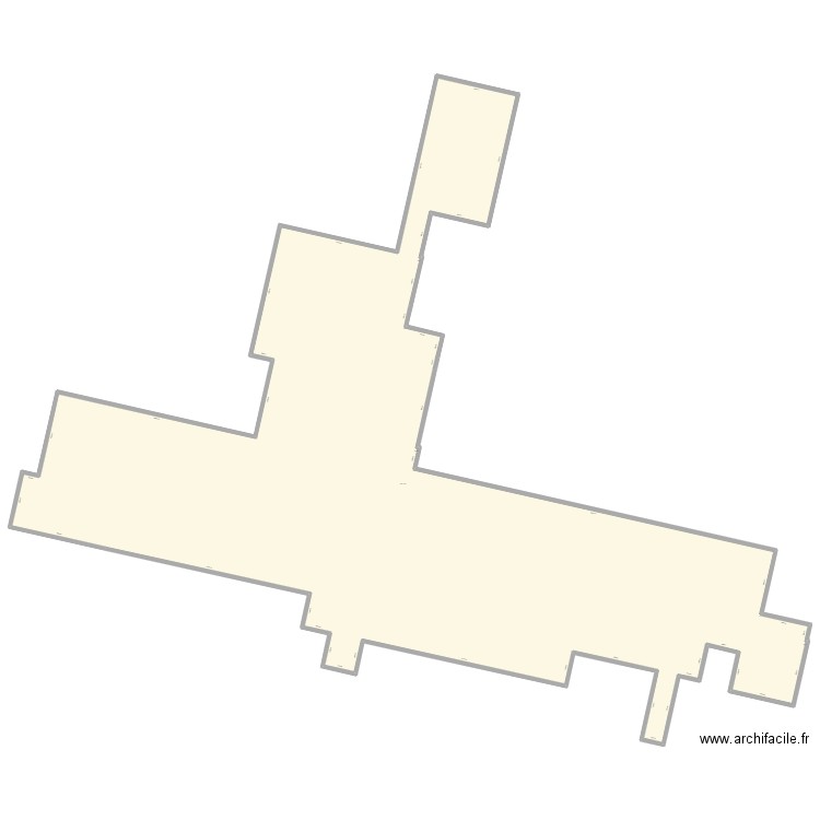 HOPITAL DE CORBIE 1. Plan de 1 pièce et 1695 m2