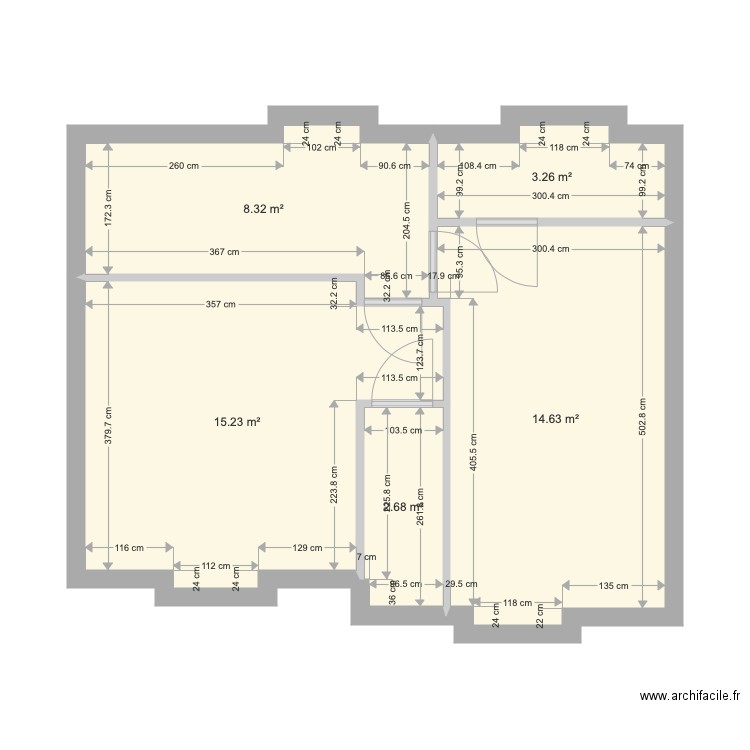 DALU R1 option studios. Plan de 0 pièce et 0 m2