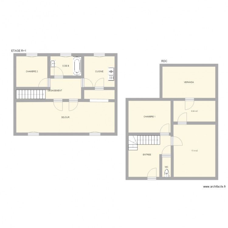 CASSANS. Plan de 0 pièce et 0 m2