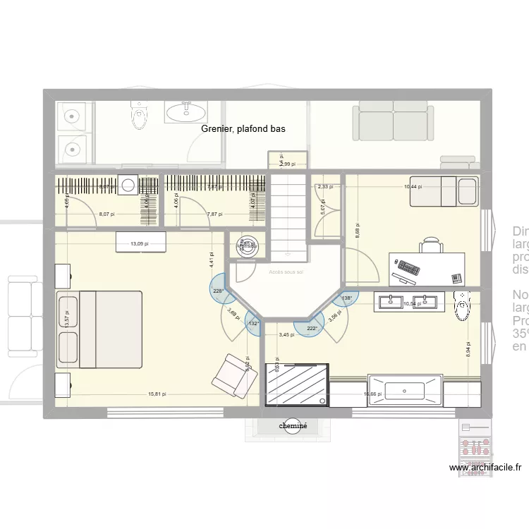 Préféré nouvelle dimension 3SDB +chambre bb. Plan de 19 Pièces et 187 m² Préféré nouvelle dimension 3SDB +chambre bb. Plan de 19 Pièces et 187 m²