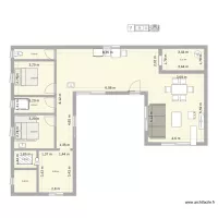 Plan maison plain pied