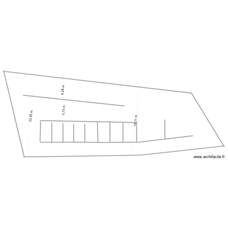 PLAN GARAGES. Plan de 