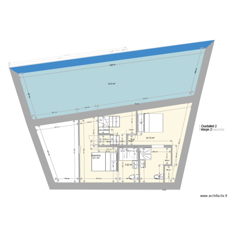 oustallet 2. Plan de 0 pièce et 0 m2