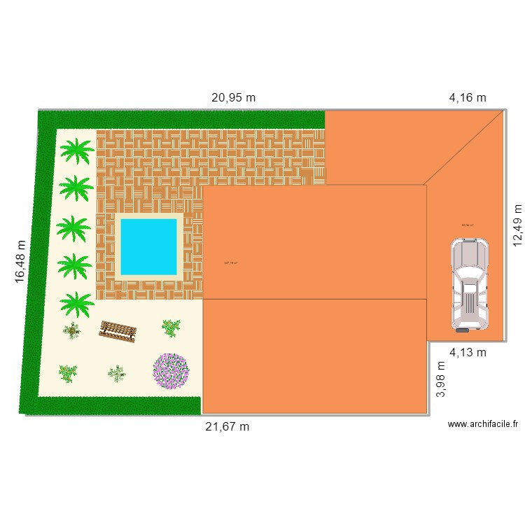 Plano Artola. Plan de 2 pièces et 398 m2