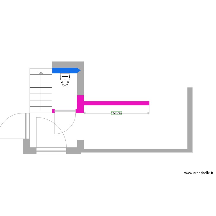 Hall. Plan de 0 pièce et 0 m2