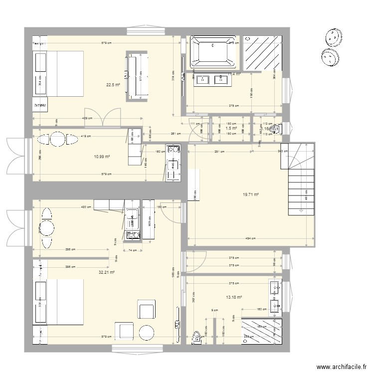 K ET N 2  nic mag rez new 07 02 21. Plan de 0 pièce et 0 m2