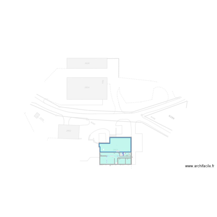 Ferme Plan 1 murs weg. Plan de 0 pièce et 0 m2