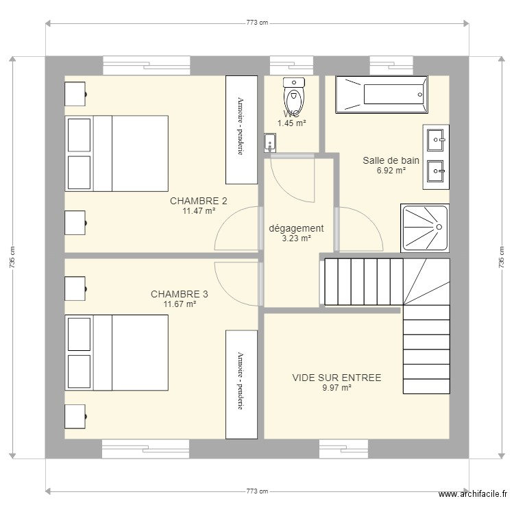 LAST CHANCE 3 etage FENETRE. Plan de 0 pièce et 0 m2