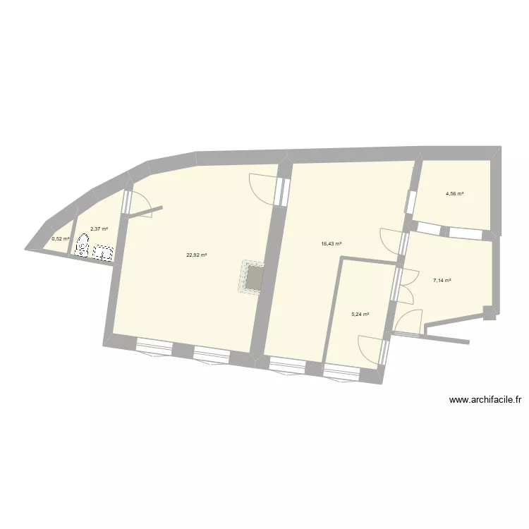 231_Saint-Honore. Plan de 