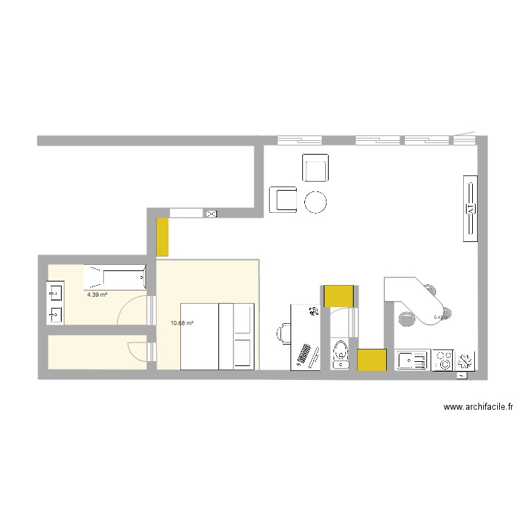 70 Mouffetard RJ RenoV 2. Plan de 0 pièce et 0 m2