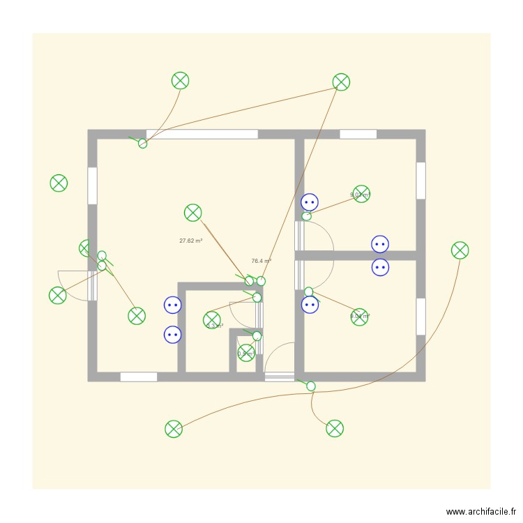 maison Paea 1. Plan de 0 pièce et 0 m2