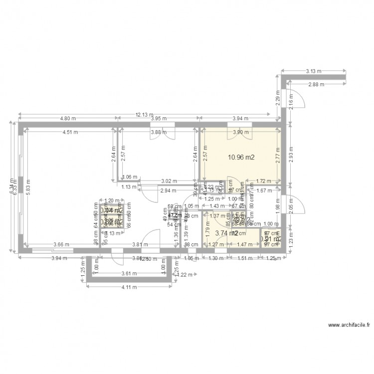 PLAN DEFINITIF le 16 Mars. Plan de 0 pièce et 0 m2