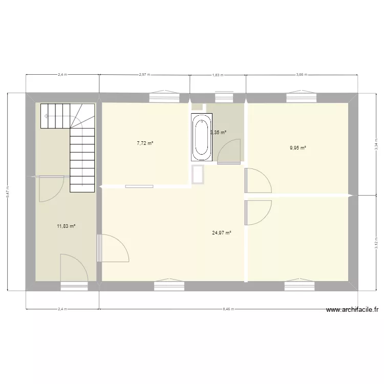 maison VOLETA. Plan de maison VOLETA. Plan de
