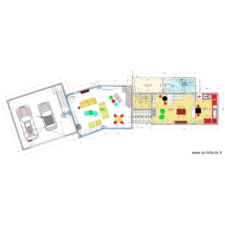 PROJET SEJOUR TOIT ZINC9. Plan de 0 pièce et 0 m2