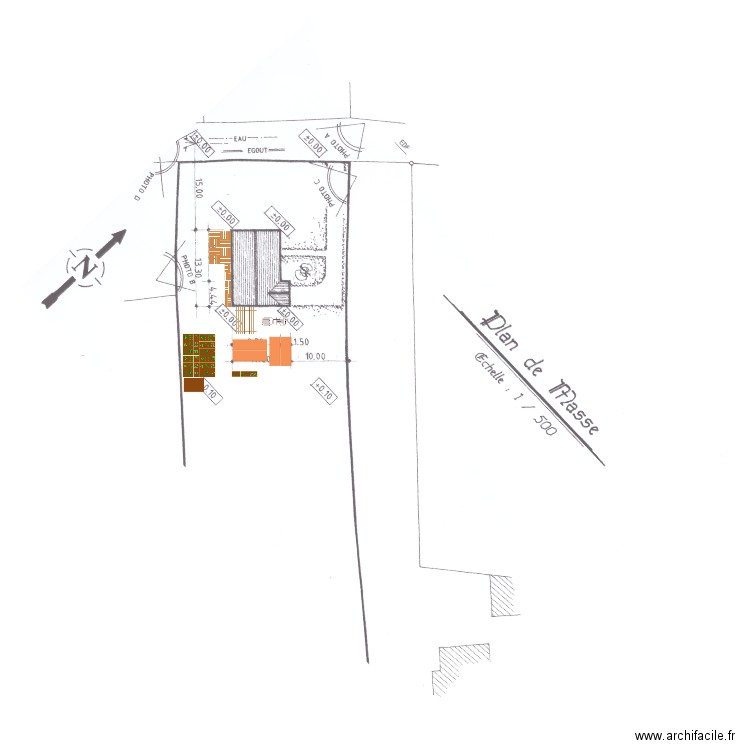 Hbitait Projet Pergola. Plan de 0 pièce et 0 m2