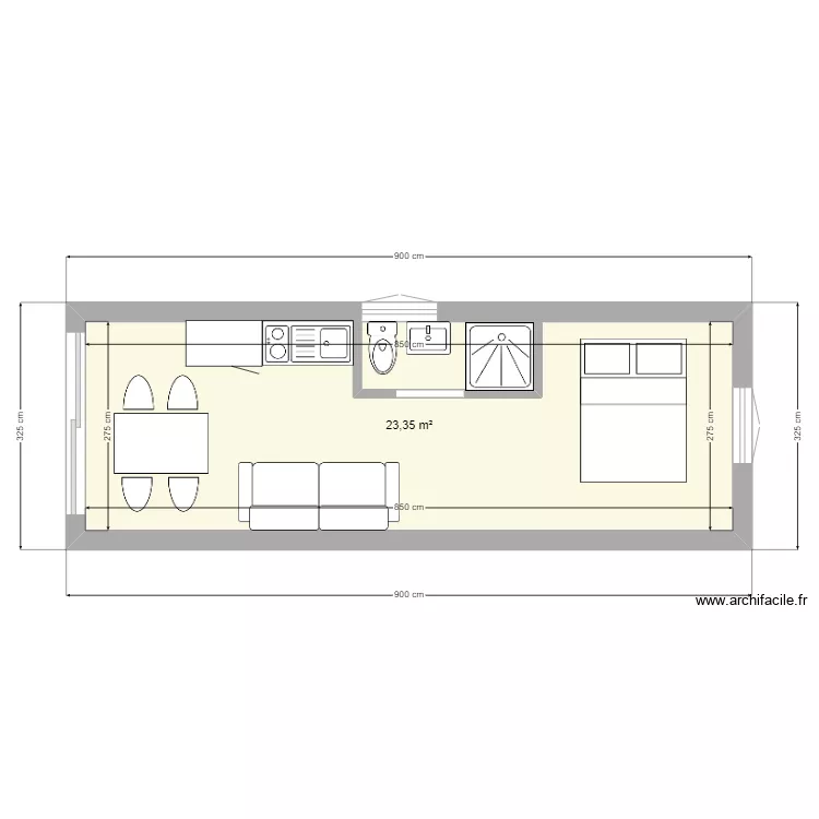 Simiane Sudio  . Plan de 