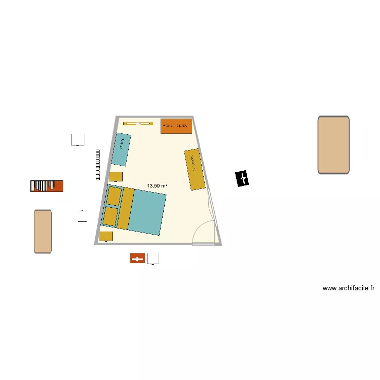 chambre maman. Plan de chambre maman. Plan de