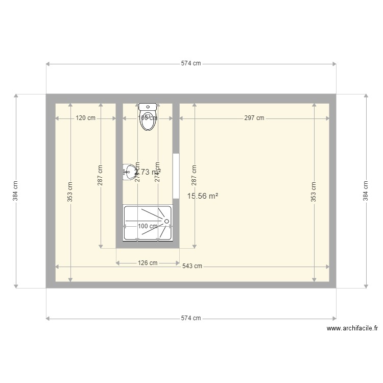 test. Plan de 0 pièce et 0 m2