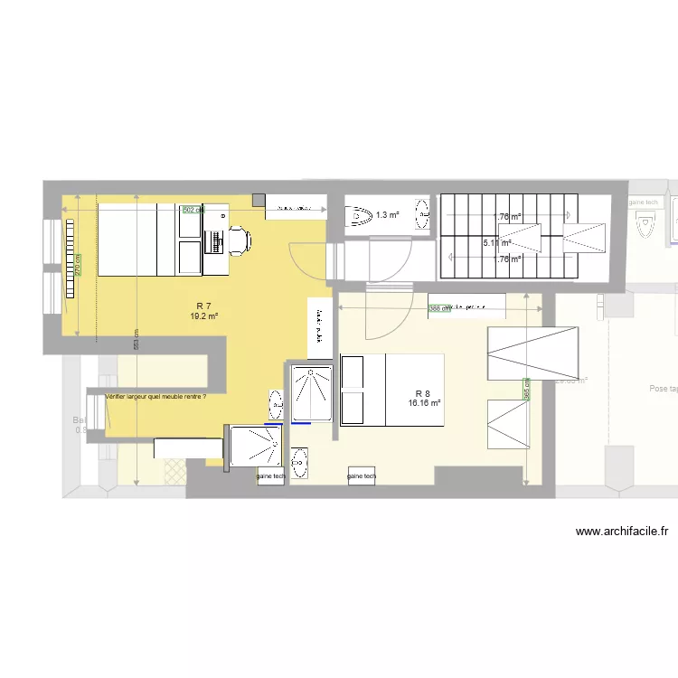 Marie Louise. Plan de 