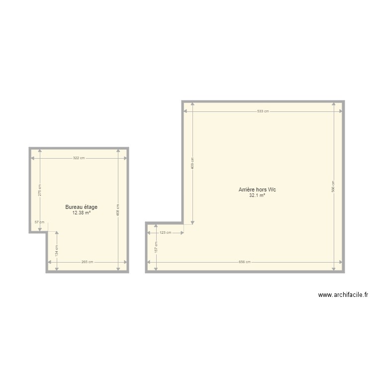 DEHON , salon coiffure. Plan de 0 pièce et 0 m2