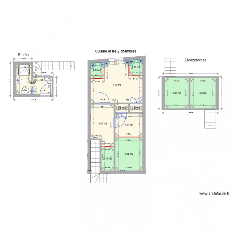 KHELIF Combles GOURNAY. Plan de 0 pièce et 0 m2