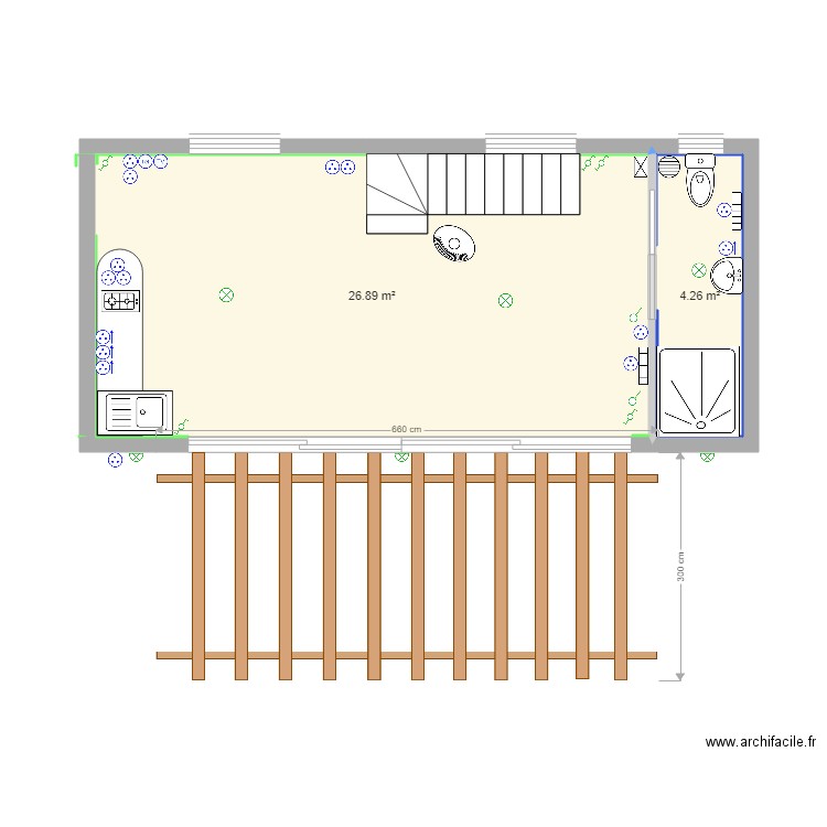 Mezos Pigeonnier Auvent. Plan de 0 pièce et 0 m2