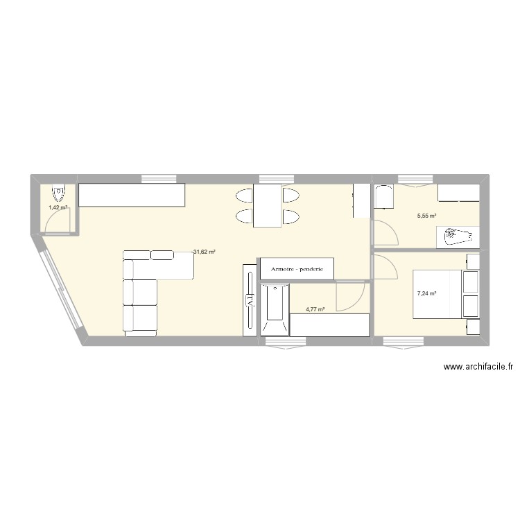 banon. Plan de 0 pièce et 0 m2