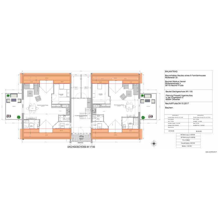 ERDGESCHOSS Markus Herren. Plan de 