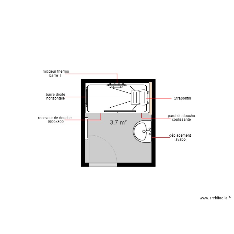 GRAFON. Plan de 0 pièce et 0 m2