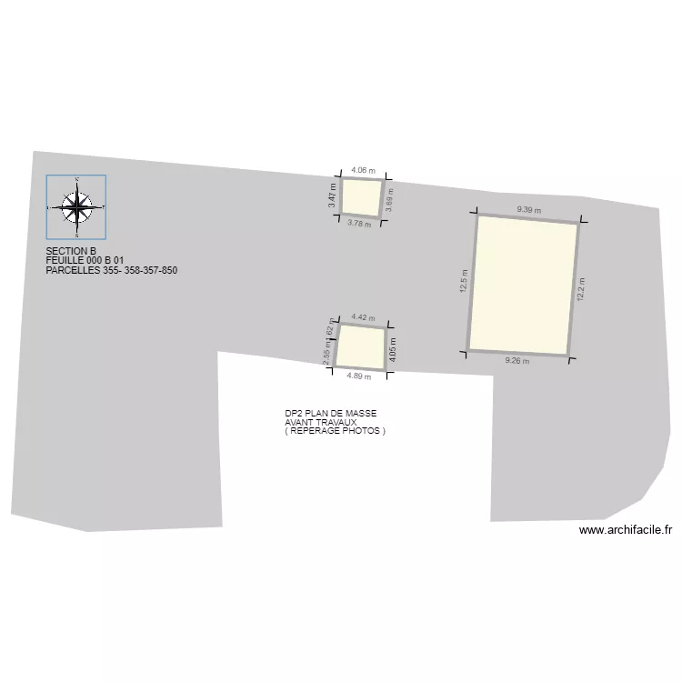 manchon. Plan de manchon. Plan de