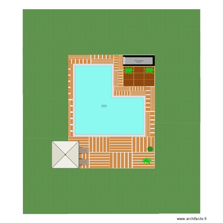 piscine plan3. Plan de 0 pièce et 0 m2