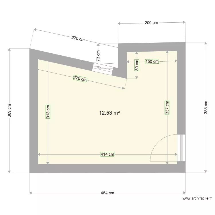 Aysel degats des eaux. Plan de 