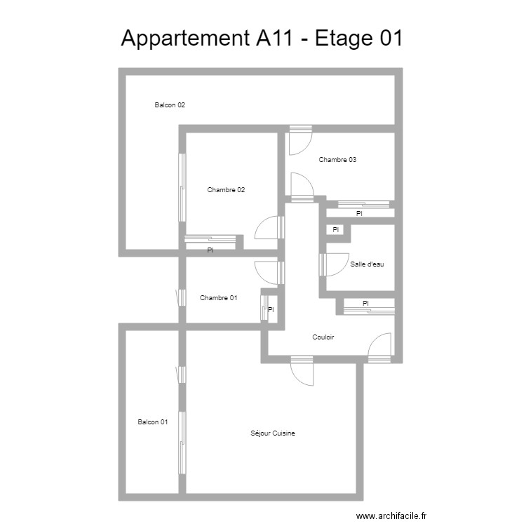 350600150. Plan de 0 pièce et 0 m2