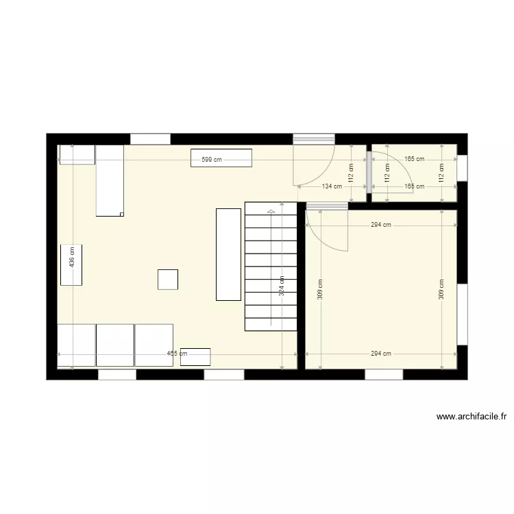 Bureau Show room 2. Plan de Bureau Show room 2. Plan de